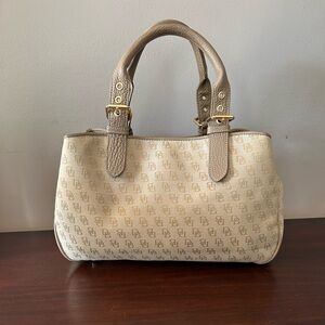 Dooney & Bourke Beige Designer Women's Handbag